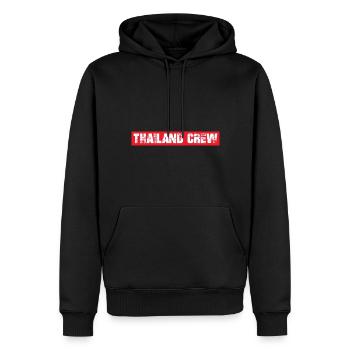 Thailand Crew - Männer Premium Bio Hoodie - Schwarz - Vorne - Nico (187cm)