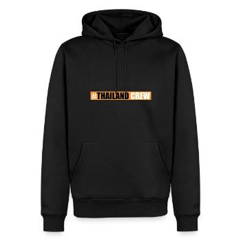 Thailand Crew - Männer Premium Bio Hoodie - Schwarz - Vorne - Nico (187cm)