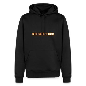 Lloret De Mar Crew - Männer Premium Bio Hoodie - Schwarz - Vorne - Nico (187cm)