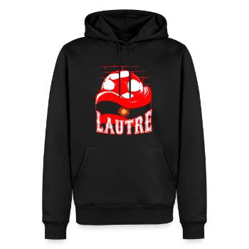 Lautre Lautern Kaiserslautern Pfalz Pfälzisch Fan - Sweat à capuche Premium bio Homme - noir - Devant - Nico (187cm)