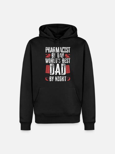 Pharmacy Tech Technician - Männer Premium Bio Hoodie - Schwarz