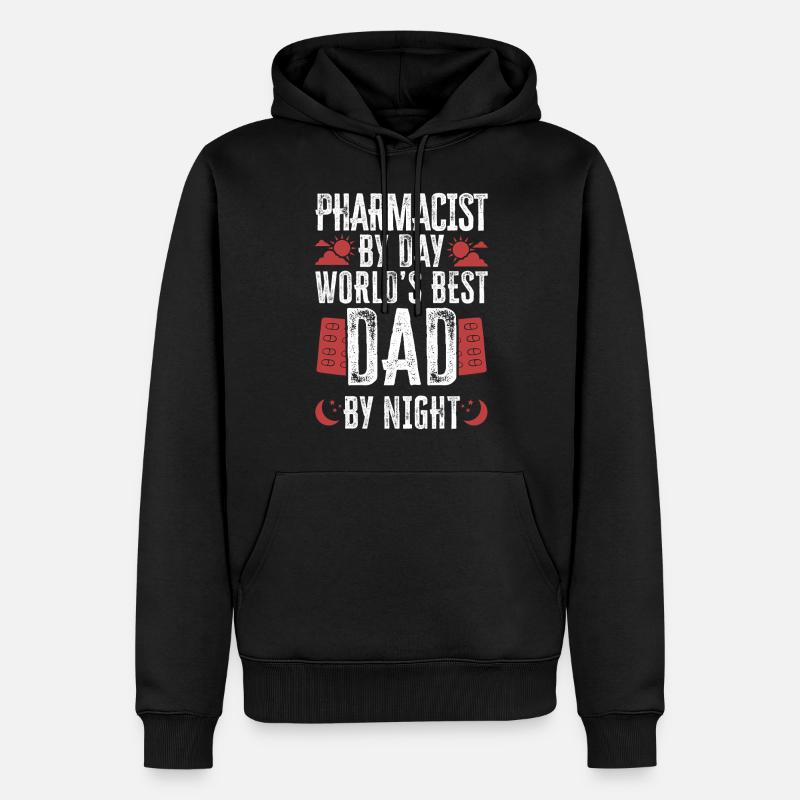 Pharmacy Tech Technician - Männer Premium Bio Hoodie - Schwarz