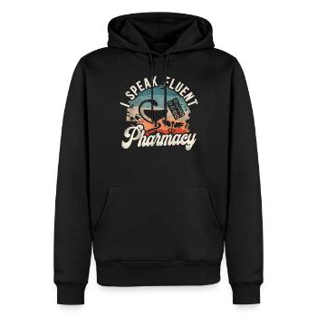 Pharmacy Tech Technician - Männer Premium Bio Hoodie - Schwarz - Vorne - Nico (187cm)