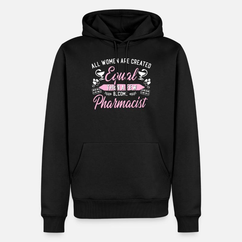 Pharmacy Tech Technician - Men’s Premium Organic Hoodie - black