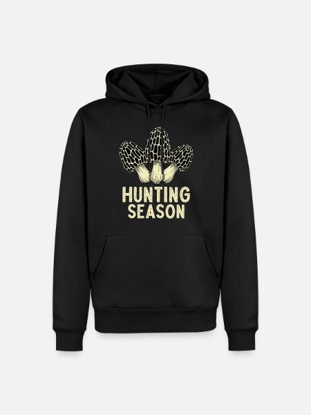 Saison de chasse - Sweat à capuche Premium bio Homme - noir