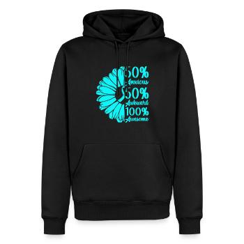 Anxiety disorder Anxiety disorder - Men’s Premium Organic Hoodie - black - Front - Nico (187cm)