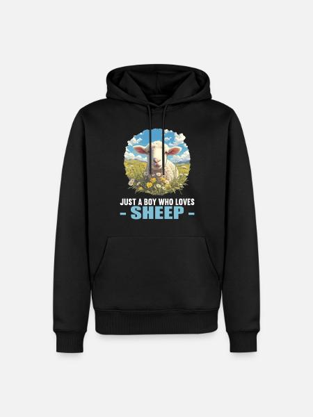 Sheep Sheep - Men’s Premium Organic Hoodie - black