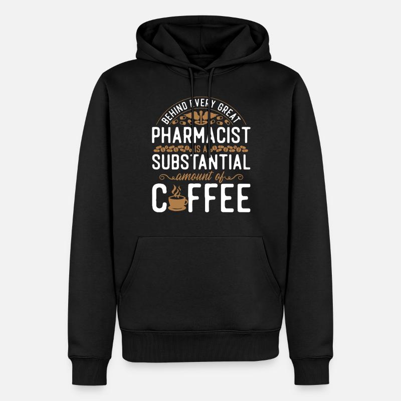 Pharmacy Tech Technician - Men’s Premium Organic Hoodie - black