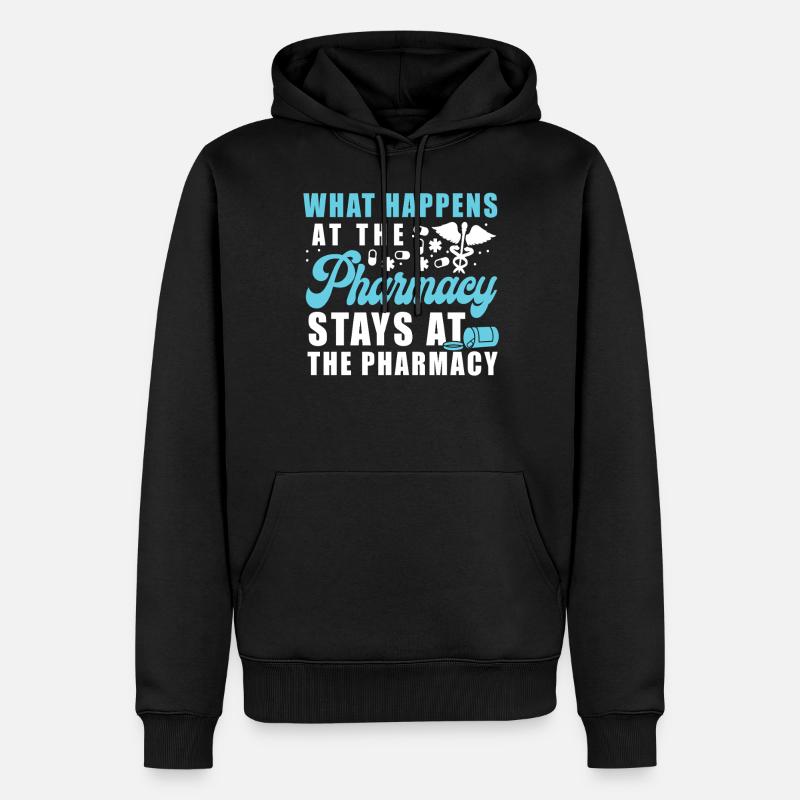 Pharmacy Tech Technician - Männer Premium Bio Hoodie - Schwarz