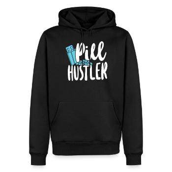 Pharmacy Tech Technician - Männer Premium Bio Hoodie - Schwarz - Vorne - Nico (187cm)