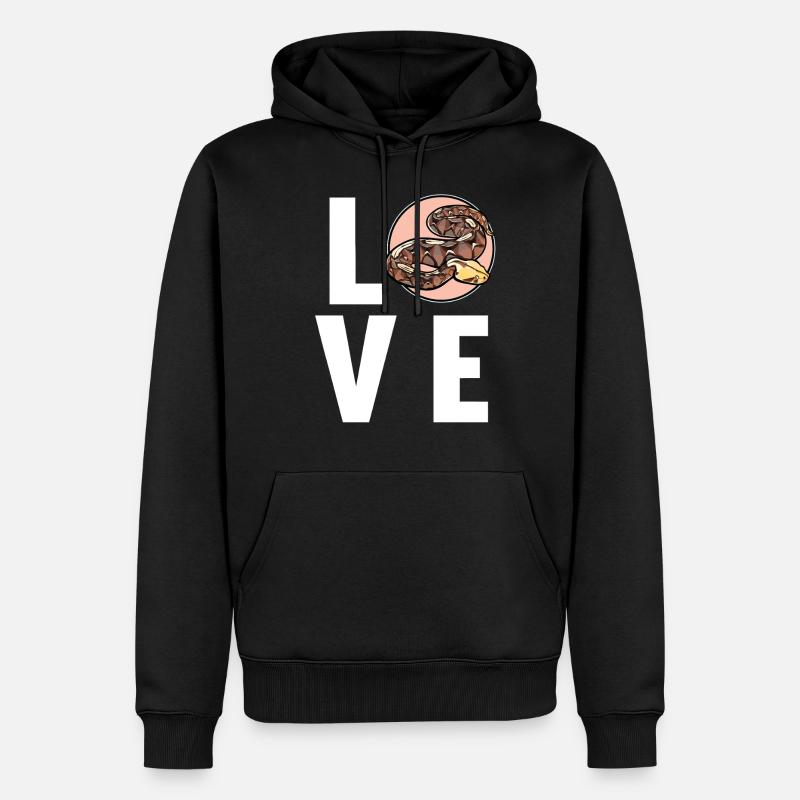 Gabon Vipers Gabon Vipers - Sweat à capuche Premium bio Homme - noir