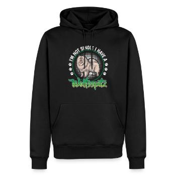 Wolfsspitz nicht single Deutscher Wolfsspitz - Männer Premium Bio Hoodie - Schwarz - Vorne - Nico (187cm)