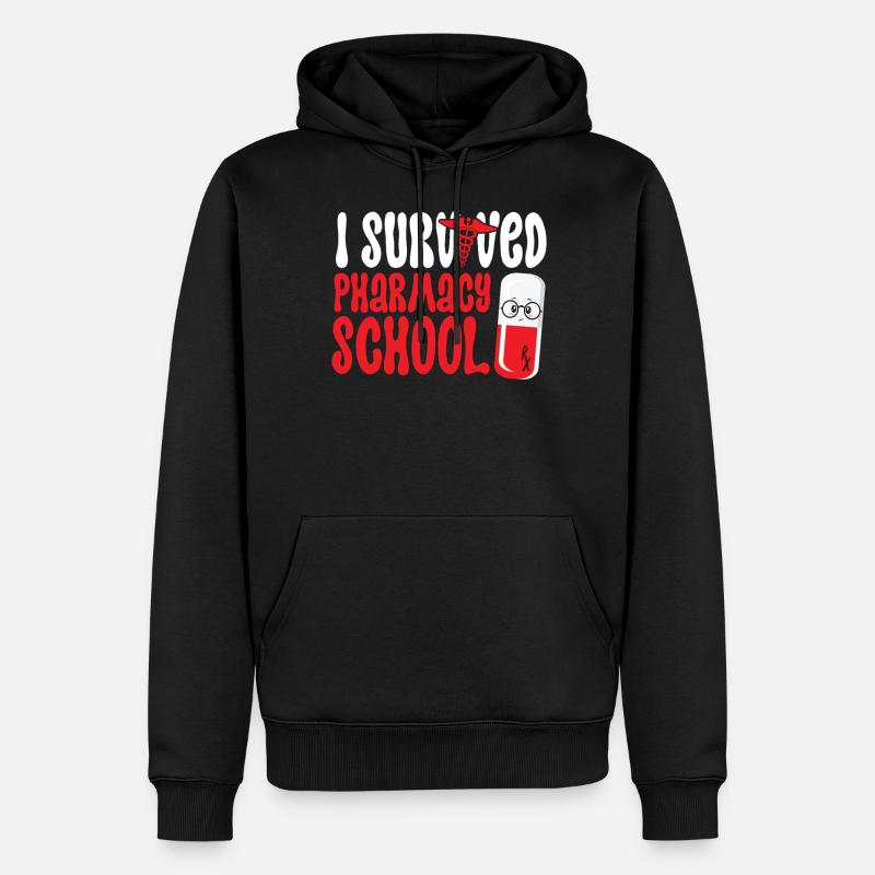 Pharmacy Tech Technician - Männer Premium Bio Hoodie - Schwarz