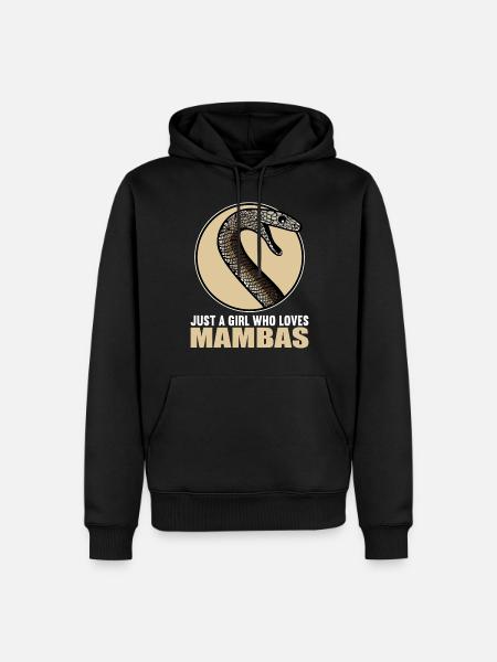 Mambas Mamba - Men’s Premium Organic Hoodie - black