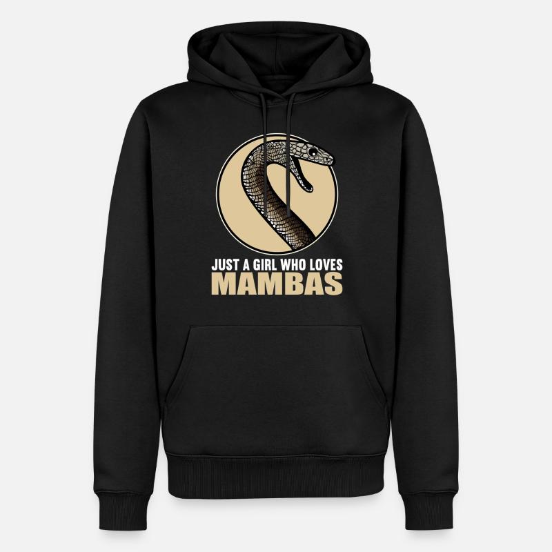 Mambas Mamba - Sweat à capuche Premium bio Homme - noir