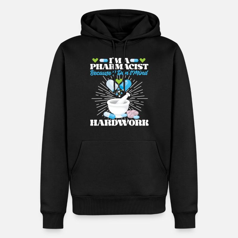 Pharmacy Tech Technician - Männer Premium Bio Hoodie - Schwarz