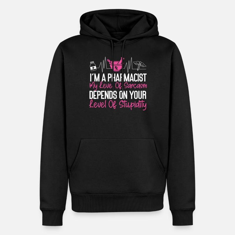 Pharmacy Tech Technician - Männer Premium Bio Hoodie - Schwarz