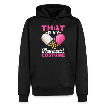 Pharmacy Tech Technician - Männer Premium Bio Hoodie - Schwarz - Vorne - Nico (187cm)