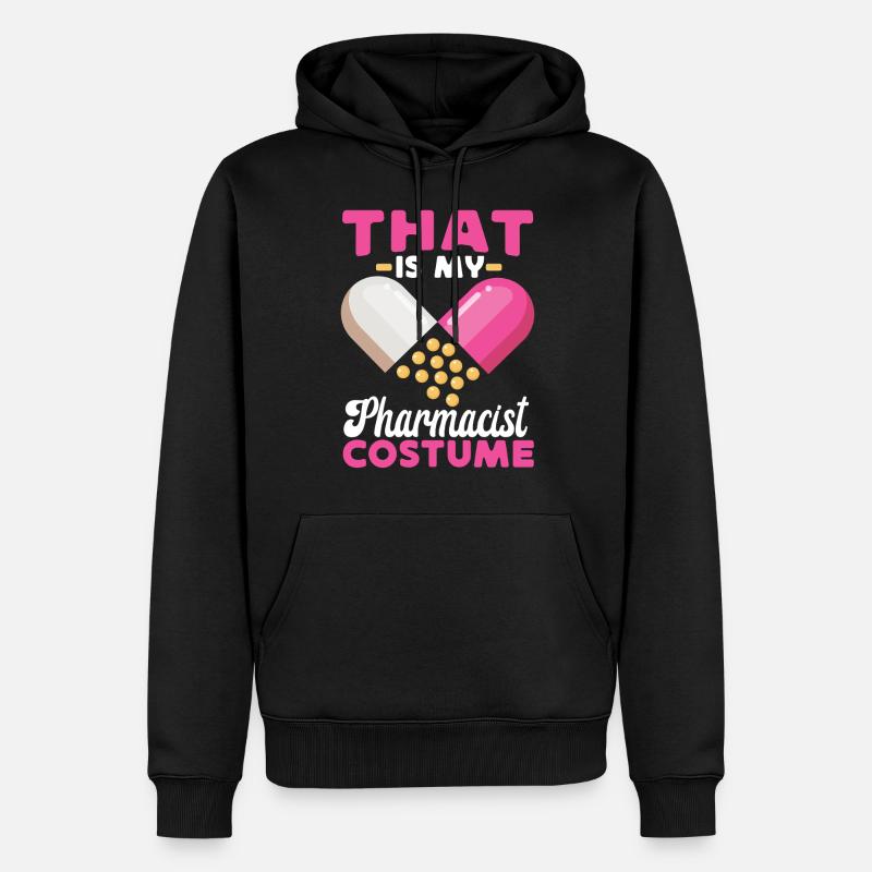 Pharmacy Tech Technician - Men’s Premium Organic Hoodie - black