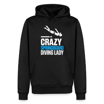 Kunstspringen Turmspringer Sprungbrett - Männer Premium Bio Hoodie - Schwarz - Vorne - Nico (187cm)