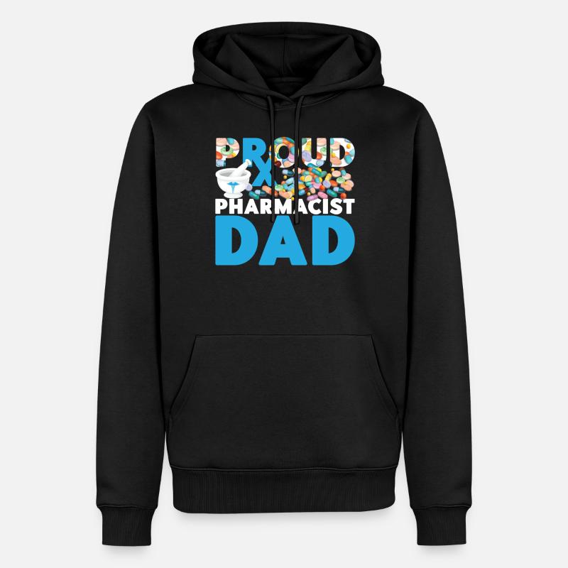 Pharmacy Tech Technician - Männer Premium Bio Hoodie - Schwarz