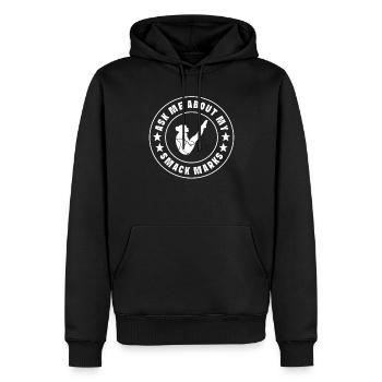 Kunstspringen Turmspringer Sprungbrett - Männer Premium Bio Hoodie - Schwarz - Vorne - Nico (187cm)