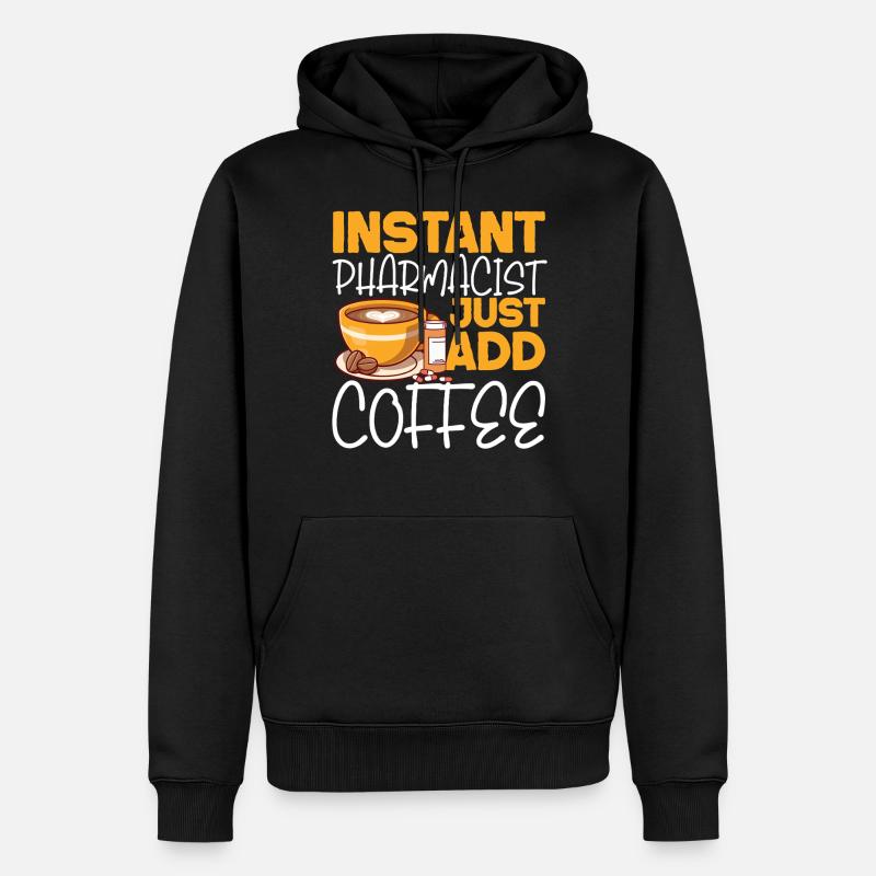 Pharmacy Tech Technician - Männer Premium Bio Hoodie - Schwarz