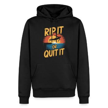Kunstspringen Turmspringer Sprungbrett - Männer Premium Bio Hoodie - Schwarz - Vorne - Nico (187cm)