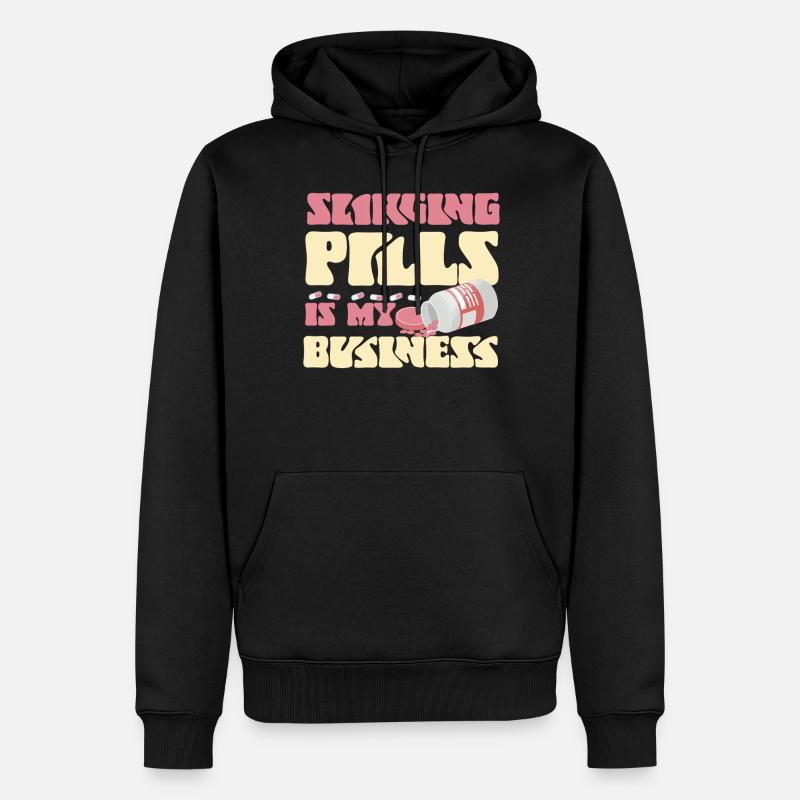 Pharmacy Tech Technician - Männer Premium Bio Hoodie - Schwarz