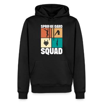 Kunstspringen Turmspringer Sprungbrett - Männer Premium Bio Hoodie - Schwarz - Vorne - Nico (187cm)
