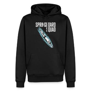 Kunstspringen Turmspringer Sprungbrett - Männer Premium Bio Hoodie - Schwarz - Vorne - Nico (187cm)