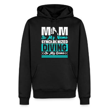 Kunstspringen Turmspringer Sprungbrett - Männer Premium Bio Hoodie - Schwarz - Vorne - Nico (187cm)