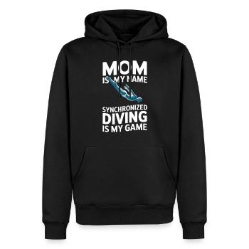Kunstspringen Turmspringer Sprungbrett - Männer Premium Bio Hoodie - Schwarz - Vorne - Nico (187cm)
