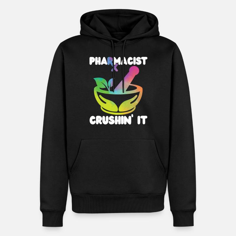 Pharmacy Tech Technician - Männer Premium Bio Hoodie - Schwarz