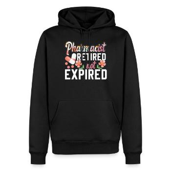 Pharmacy Tech Technician - Männer Premium Bio Hoodie - Schwarz - Vorne - Nico (187cm)
