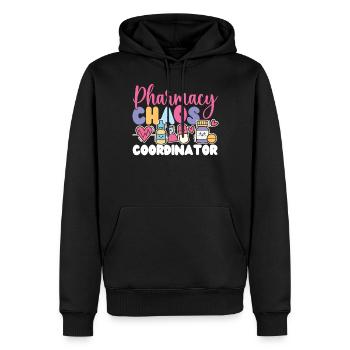 Pharmacy Tech Technician - Männer Premium Bio Hoodie - Schwarz - Vorne - Nico (187cm)