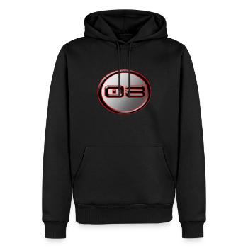 08 artvin - Männer Premium Bio Hoodie - Schwarz - Vorne - Nico (187cm)