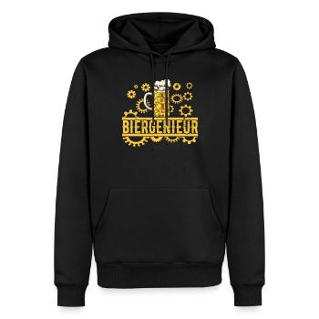 Bierbrauer Bierbrauen Bier Geschenk - Männer Premium Bio Hoodie - Schwarz - Vorne - Nico (187cm)