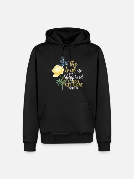 Christian Bible Verse Quote - Men’s Premium Organic Hoodie - black