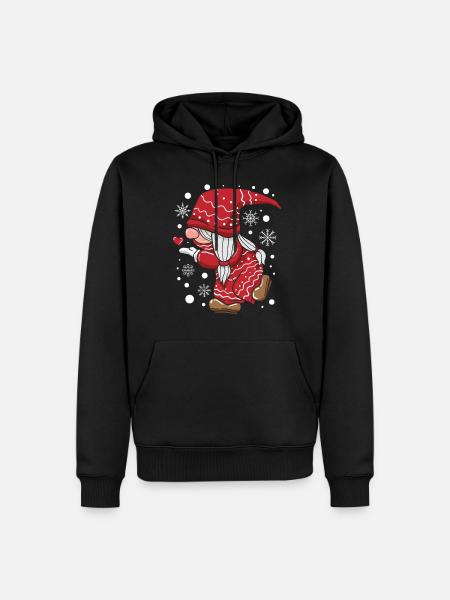 Christmas Wichtel Partner Look - Men’s Premium Organic Hoodie - black