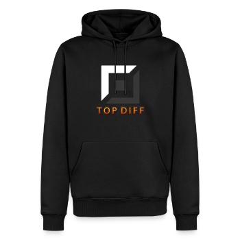 top diff Tilter tilted gaming - Männer Premium Bio Hoodie - Schwarz - Vorne - Nico (187cm)
