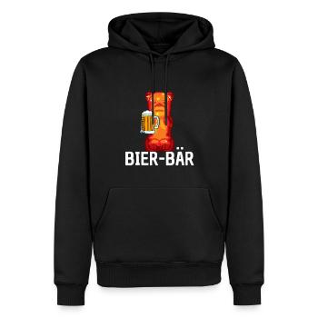 Biertrinker Gummibärchen Gummibären - Männer Premium Bio Hoodie - Schwarz - Vorne - Nico (187cm)