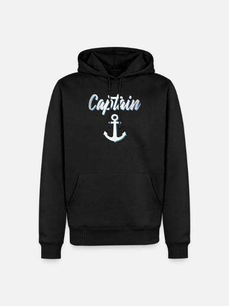 Kapitän Captain - Men’s Premium Organic Hoodie - black