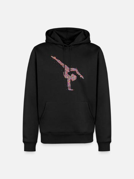 Gymnastics Gymnastics Gymnast - Men’s Premium Organic Hoodie - black