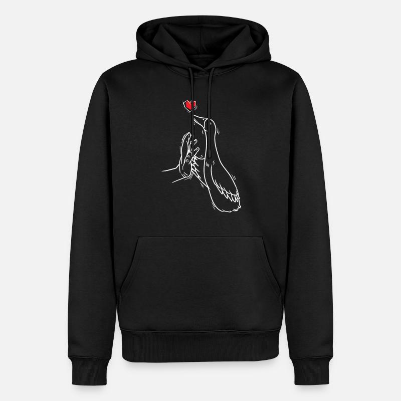 Courir drôle Courir - Sweat à capuche Premium bio Homme - noir