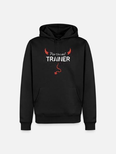 Personal Trainer Trainer Gym - Men’s Premium Organic Hoodie - black