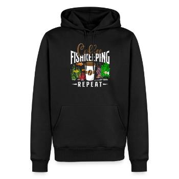 Saltwater Aquarium Coffee Coffee - Männer Premium Bio Hoodie - Schwarz - Vorne - Nico (187cm)