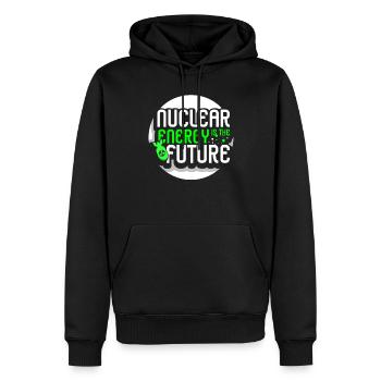 Kernenergie Ist Die Zukunft Atomkraft Kernkraft - Männer Premium Bio Hoodie - Schwarz - Vorne - Nico (187cm)