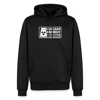 Kernenergie Ist Die Zukunft Atomkraft Kernkraft - Männer Premium Bio Hoodie - Schwarz - Vorne - Nico (187cm)