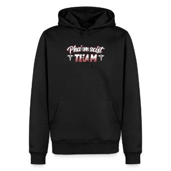 Apotheke Team Pharmazeut Apotheker Pharmazie - Männer Premium Bio Hoodie - Schwarz - Vorne - Nico (187cm)
